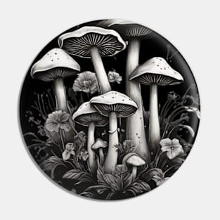 Fungi forest Pin