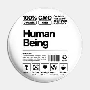 Human Being Pin