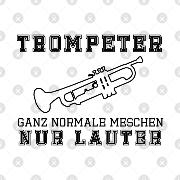 Trompeter, ganz normale Menschen - mitte by DePit DeSign