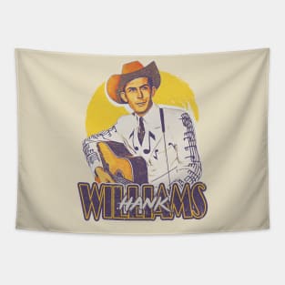 Hank Williams / Retro Style Tapestry