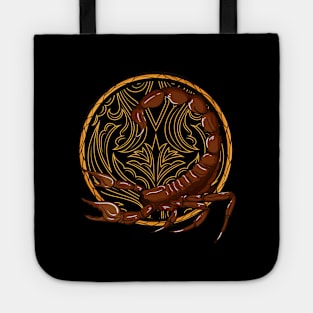 scorpio zodiac illustration Tote