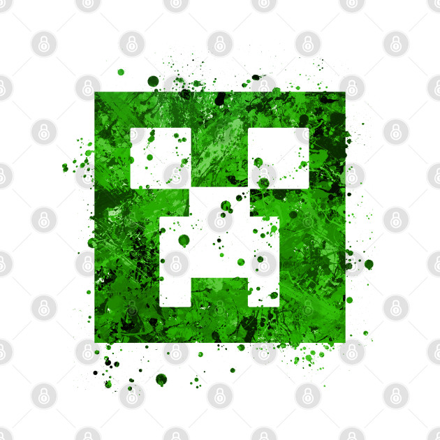 Minecraft - Creeper (Colored) - Minecraft - Phone Case