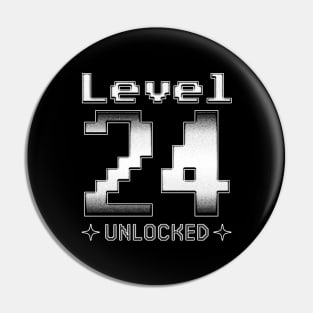 Level 24 Unlocked Pin