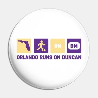 Soccer Orlando Runs on Duncan McGuire Pin