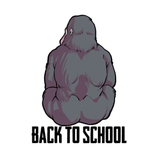 Gorilla - Back To School T-Shirt