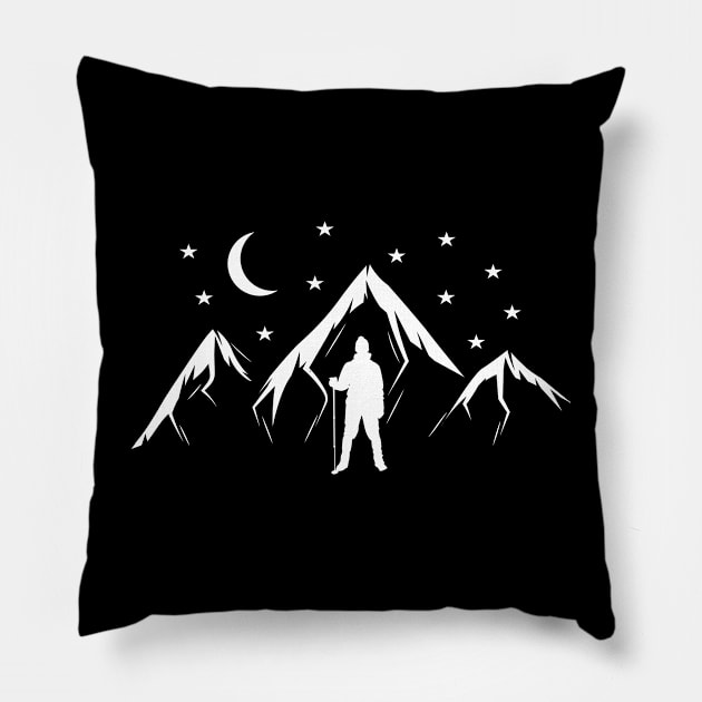 Love the Mountain and Nature Gift Pillow by POS