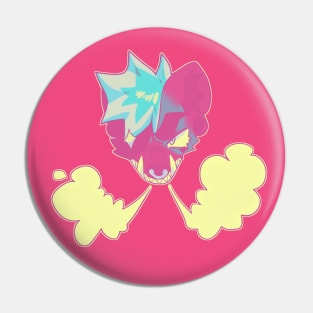 Angry Yeen (Pink Version) Pin