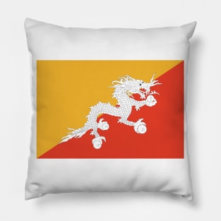 Flag of Bhutan Pillow