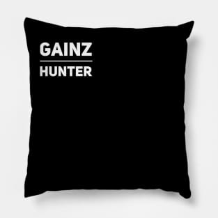 Gainz hunter Pillow