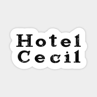 Hotel Cecil Vintage Magnet