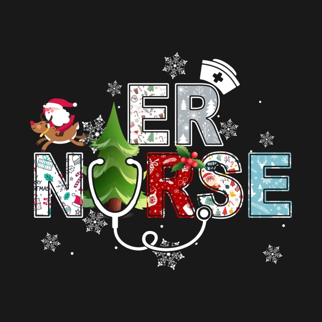 ER Nurse Stethoscope Christmas Tree Ornaments Decor by Rojio