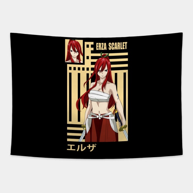 erza scarlet Tapestry by ANIME FANS