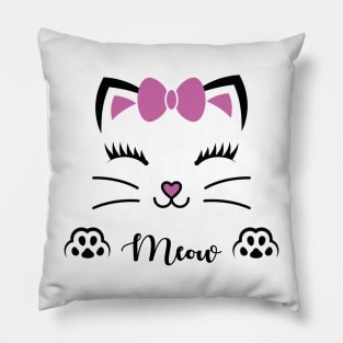 Meow kitty Pillow