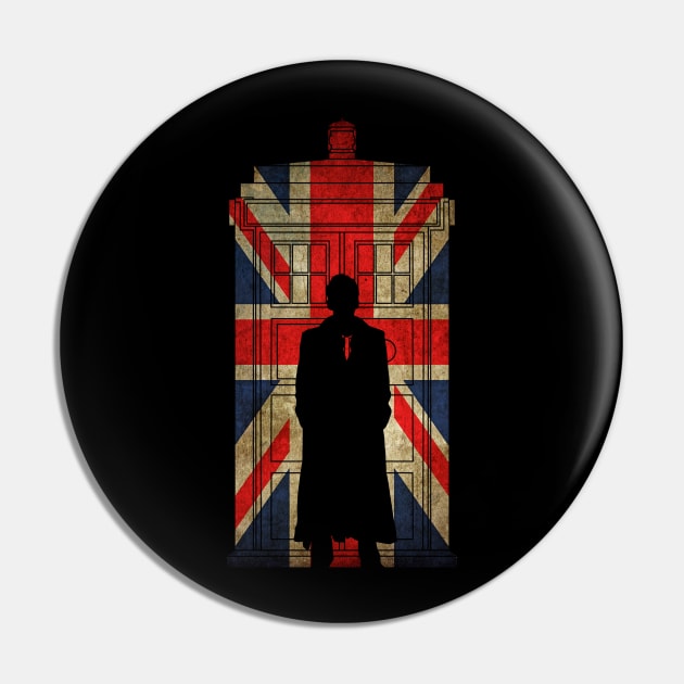 10th in Union jack Pin by Bomdesignz