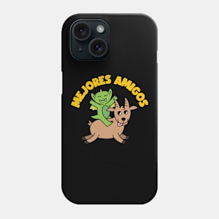 Chupacabra Creature Goat Friends Phone Case