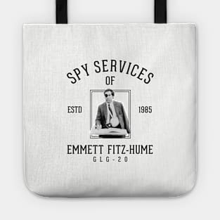 Spy services of Emmett Fitz-Hume Tote