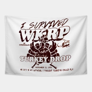 WKRP TURKEYDROP Tapestry