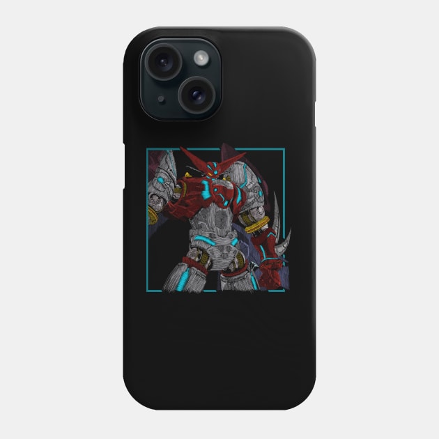 Shin Getter 01 Phone Case by Pakyu Pashion