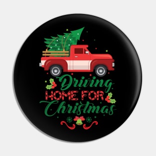 Driving home for Christmas Pin