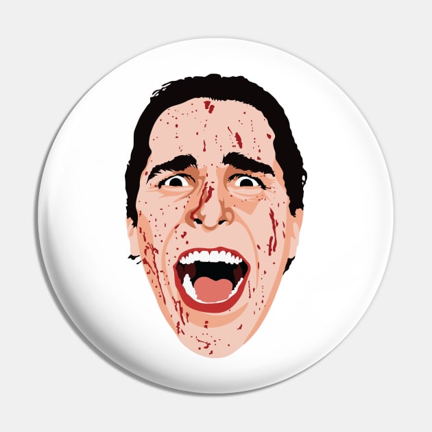American Psycho Pin by FutureSpaceDesigns