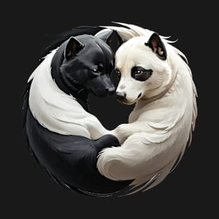 Dogs Yin Yang Last T-Shirt