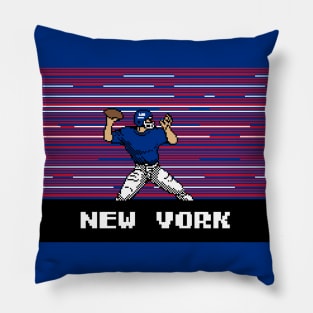 8-Bit Quarterback - New York Pillow