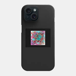 M.C. Escher meets Jackson Pollock  (UF0205) Phone Case