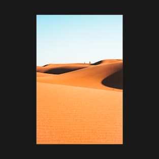 Brown sand under blue sky T-Shirt