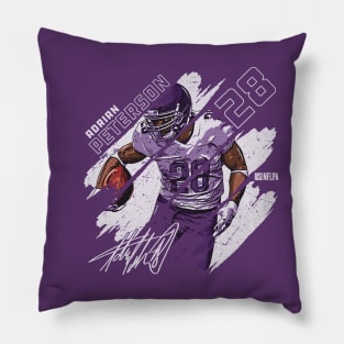 Adrian Peterson Minnesota Stripes Pillow