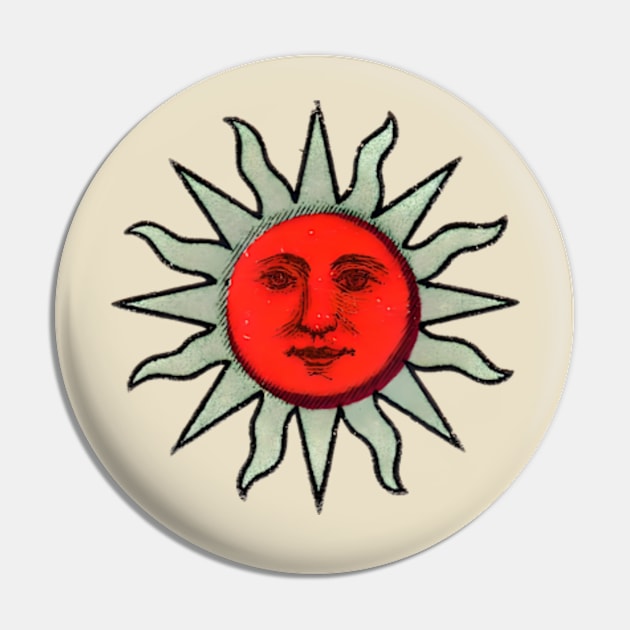 Mister Sun Pin by Desert Owl Designs