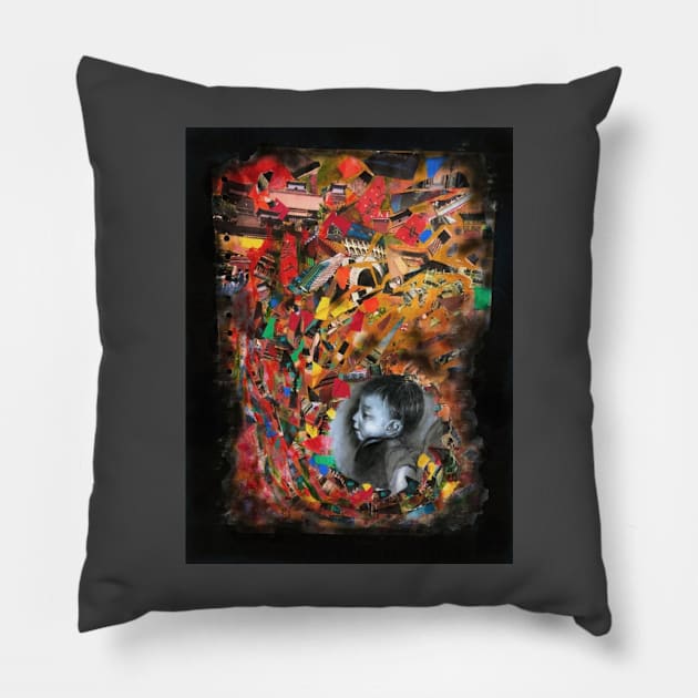 Distant Memories Pillow by caseykenreich