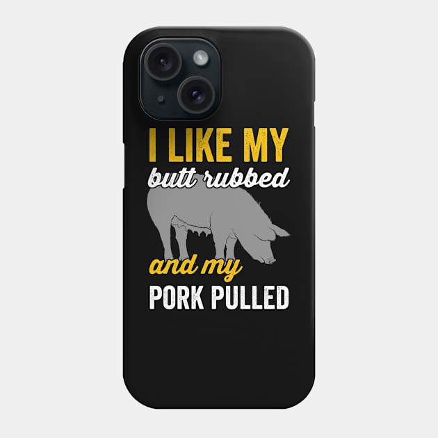 Funny Grilling Dad BBQ Season Meat Lover Phone Case by Visual Vibes