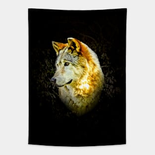 Wolf portrait Tapestry