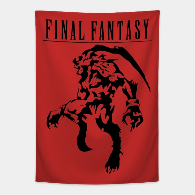 Ifrit Final Fantasy Tapestry by OtakuPapercraft