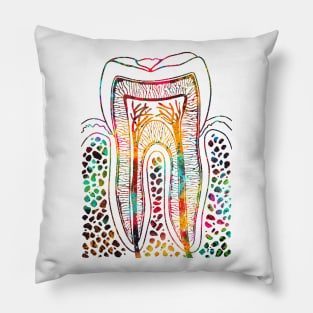 Tooth Structure Pillow