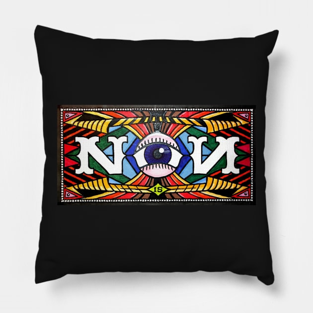 NON LOGO1 Pillow by N0NProduction