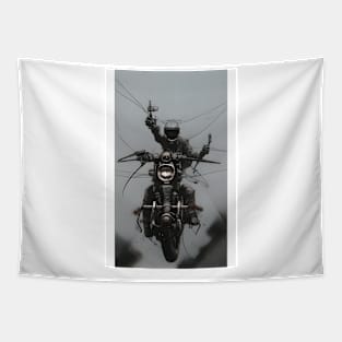 Moto chopper from the future №0020 Tapestry