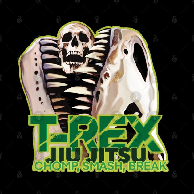 T- Rex Jiu Jitsu by undersideland