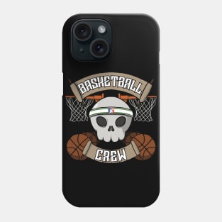 Basketball Jolly Roger pirate flag Phone Case