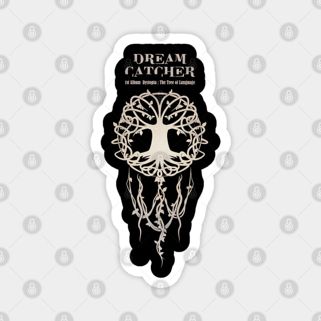 Dreamcatcher Dystopia Album Magnet by hallyupunch