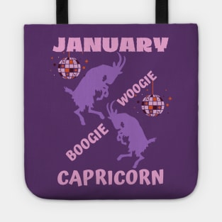 January Capricorn Boogie Woogie Tote