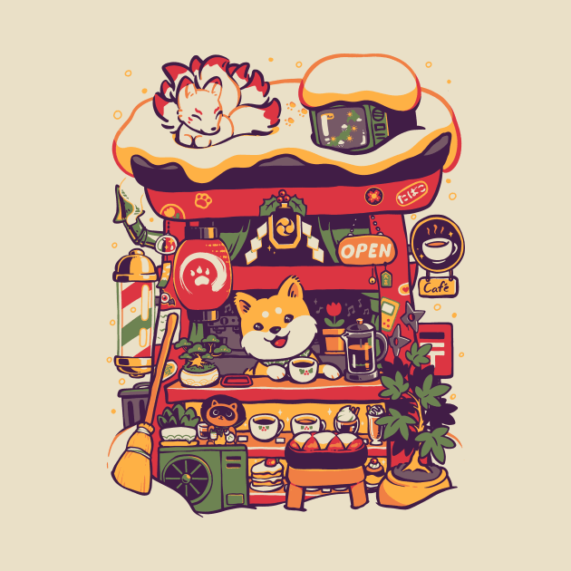 Cozy Cafe by Pixeleyebat