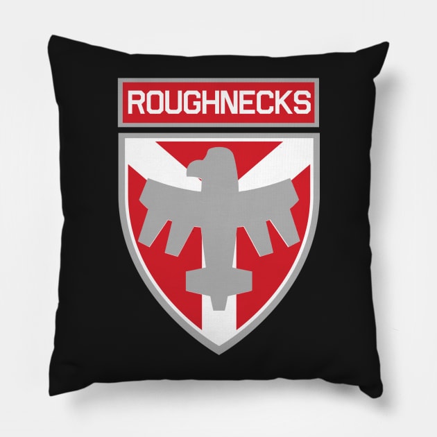 Starship Troopers Roughnecks Patch Pillow by PopCultureShirts