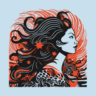 Retro Mermaid T-Shirt