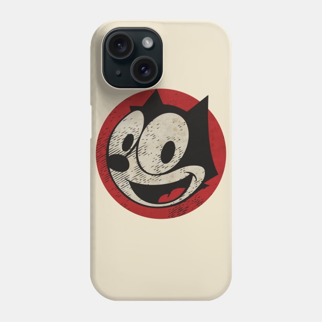 Vintage Felix Cat Phone Case by CTShirts