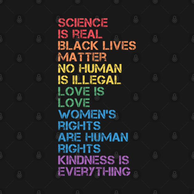 Discover Black Lives MatterScience Is Real LGBT Pride BLM - Black Lives Matter - T-Shirt