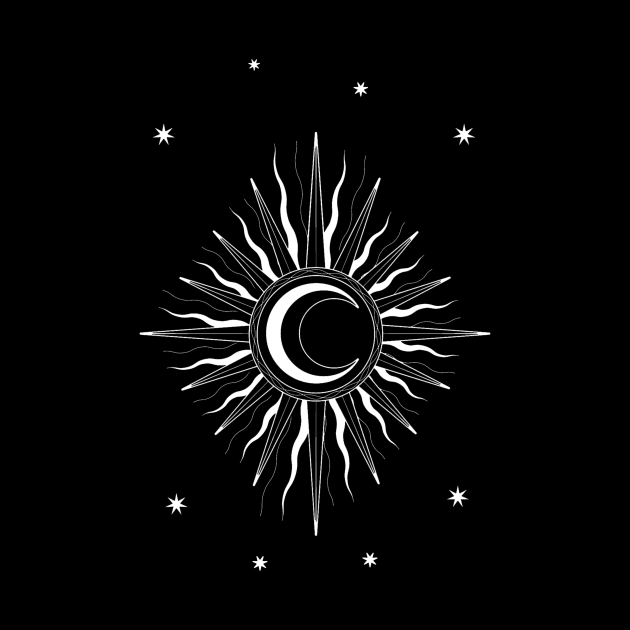 Sun Moon And Stars Astrology by UNDERGROUNDROOTS