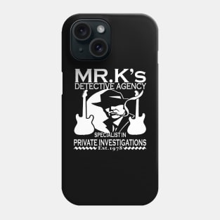 Dire Straits Inspired Mark Knopfler Private Investigations Phone Case