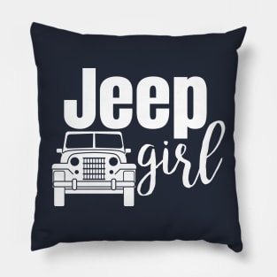 Jeep Girl Pillow