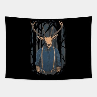 human deer hybrid Tapestry